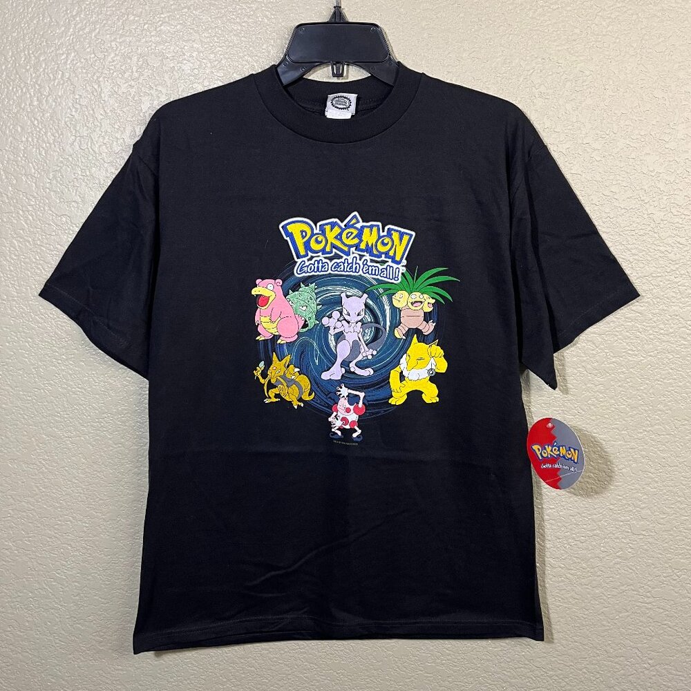 Pokemon 1999 Mewtwo Vintage T-shirt new